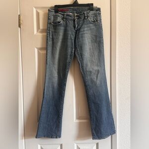 Citizens Of Humanity Medium Blue Wide Leg Jeans